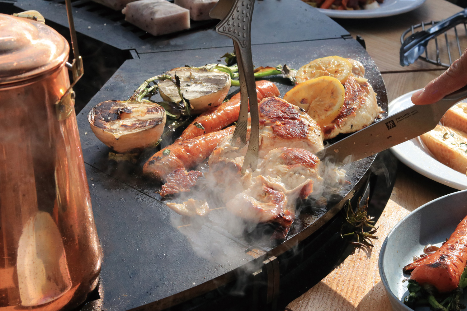 極厚グリルが可能にする多彩な調理