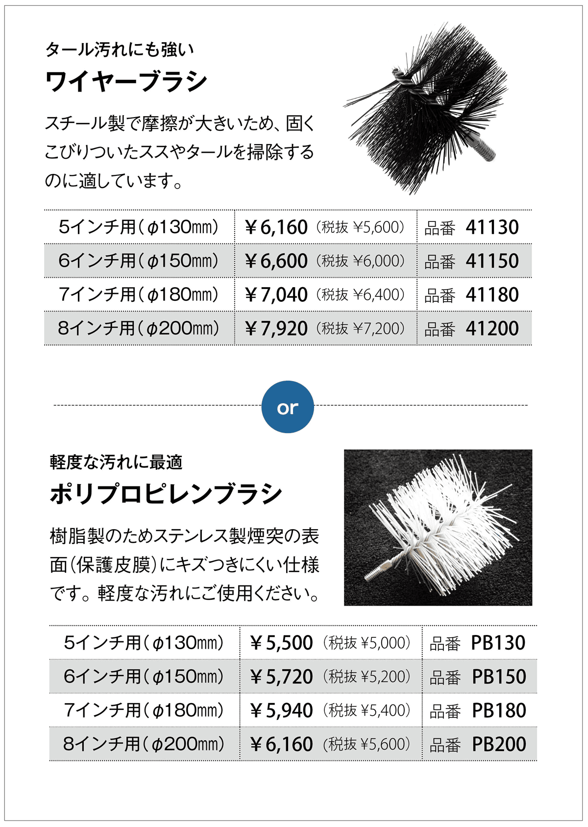 煙突掃除に用いるロッド