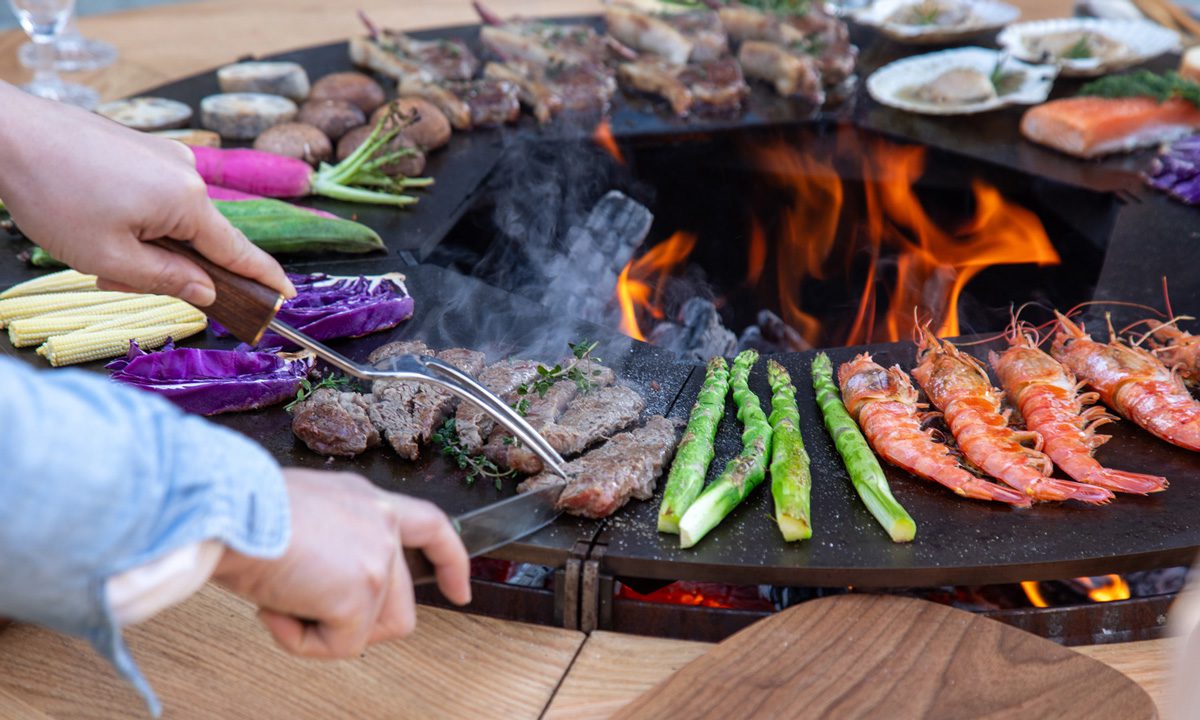 極厚グリルが可能にする多彩な調理