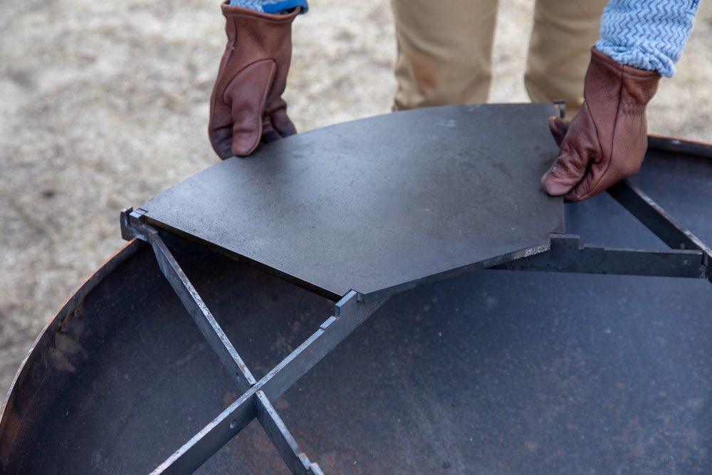 2.分割式のグリル構造