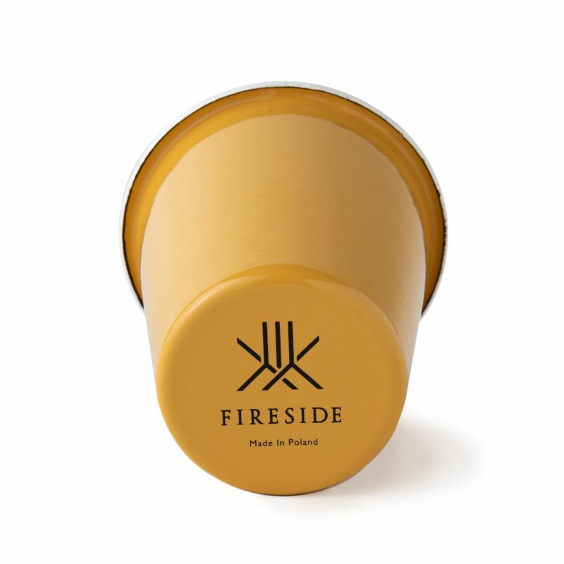 ファイヤーサイド 琺瑯タンブラー 黄 青 セット FIRESIDE タンブラー